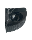 Nero Marquina Corner Marble Sink 